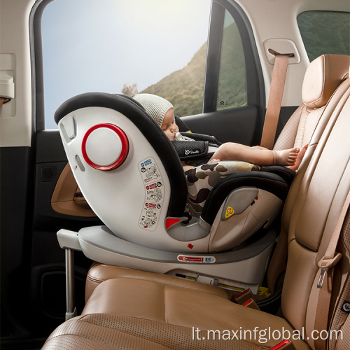 40–125 cm patvirtinta vaiko automobilio kėdutė su „ISOfix“
